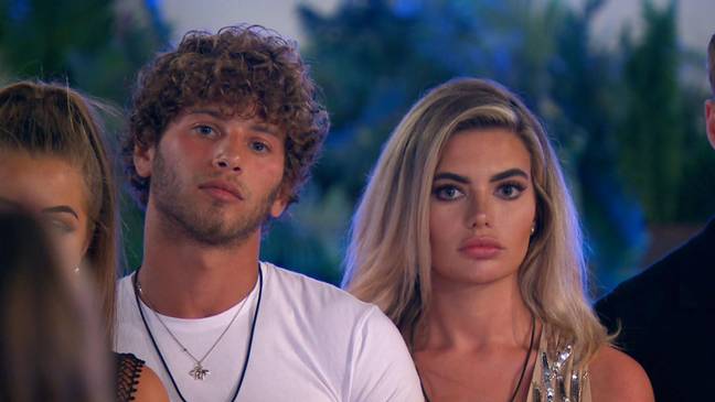 Megan and Eyal had a brief tryst on Love Island (Credit: ITV)