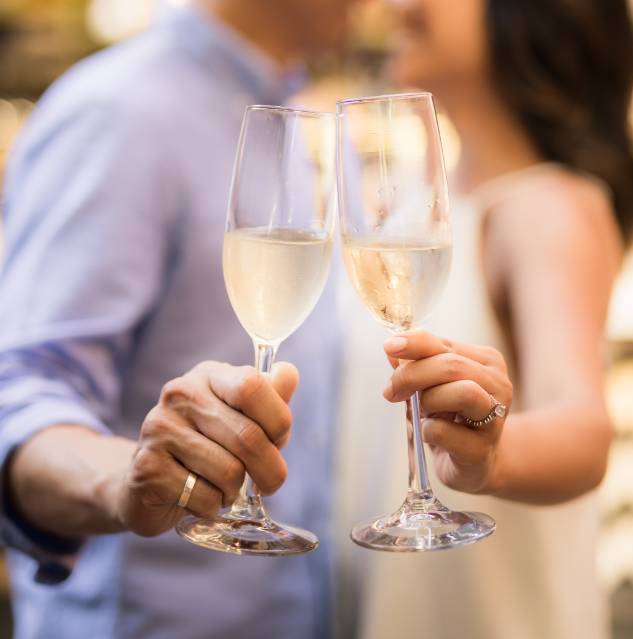 Will you be withdrawing a glass of bubbly? (Credit: Unsplash)