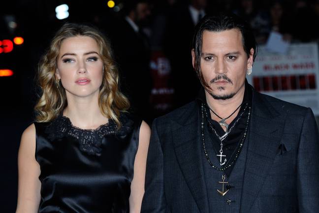 Amber Heard and ex husband Johnny Depp (Credit: PA)