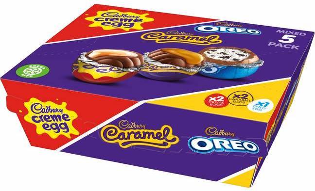 Cadbury has launched a five pack of its best-loved eggs (Credit: Cadbury)