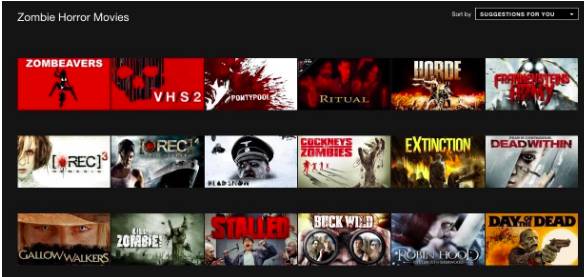There are loads of sub-categories to discover Credit: Netflix