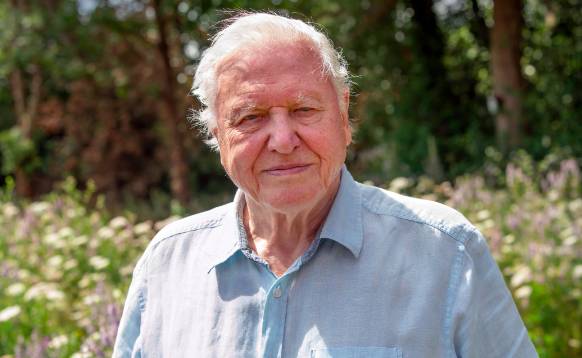 Sir David Attenborough made an important plea to the world (Credit: BBC)