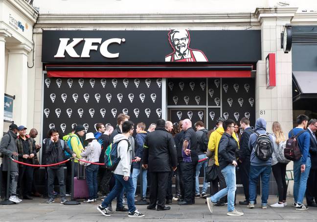 There were big queues to try the Double Down when it launched in 2017 (Credit: PA)