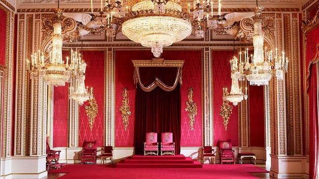 The Throne Room is home to the Queen and Prince Philip's thrones, as well as Queen Victoria's (Credit: Royal Collection Trust)