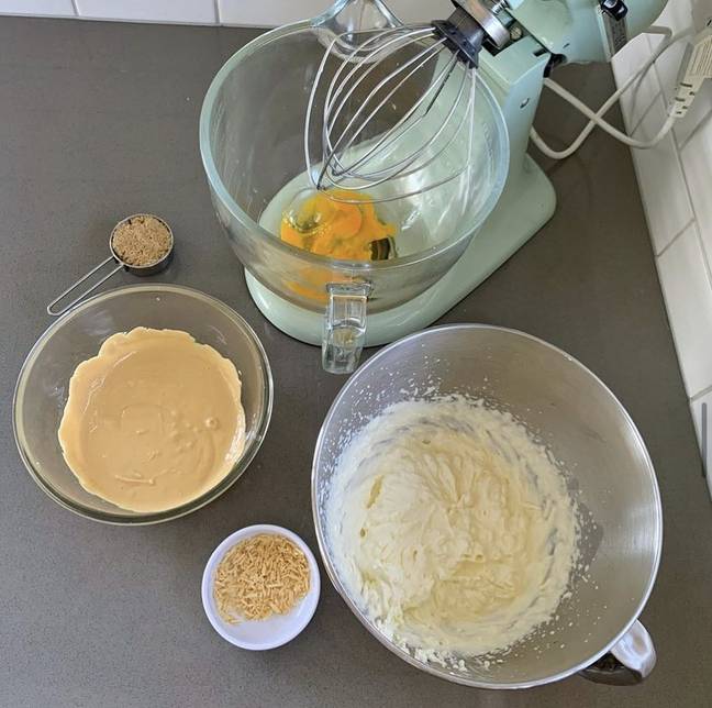 Kiwi food blogger, Vanya, teased the mousse recipe to her Instagram followers (Credit: Instagram - vj_cooks)