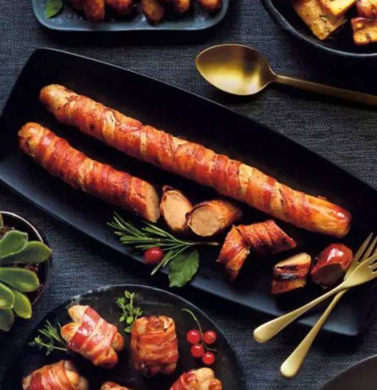 Last year's foot long sausage. Credit: Aldi