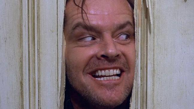 Jack Nicholson stars in The Shining (Credit: Warner Bros)