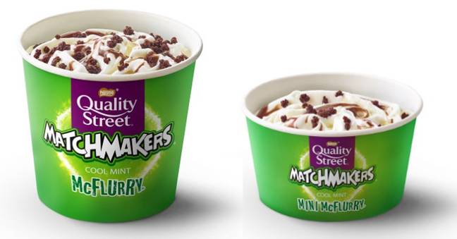 The Matchmakers mcflurry is back (Credit: McDonald's)