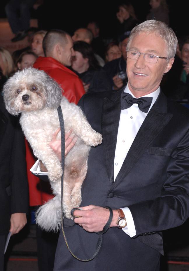 Paul with another of his dogs, Buster. Credit: PA Images