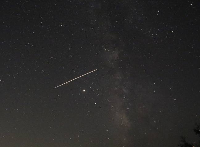 Look out for the meteors in the sky tonight (Credit: PA) 
