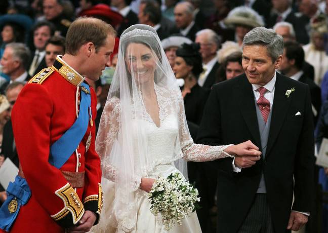 Kate and Will were married on 29th April 2011 at Westminster Abbey (Credit: PA)
