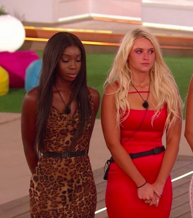 Lucie branded Yewande a 'bully' in the villa (Credit: ITV) 