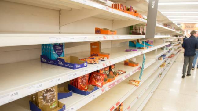 Shoppers are looking for alternatives due to bare shelves (Credit: PA)