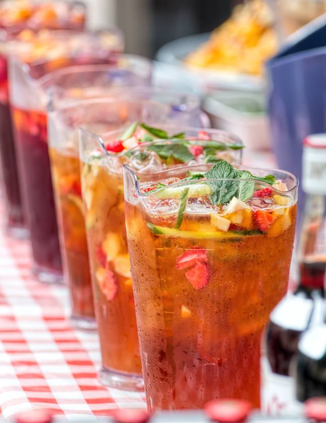 Pimm's is the ultimate summer tipple (Credit: Shutterstock)