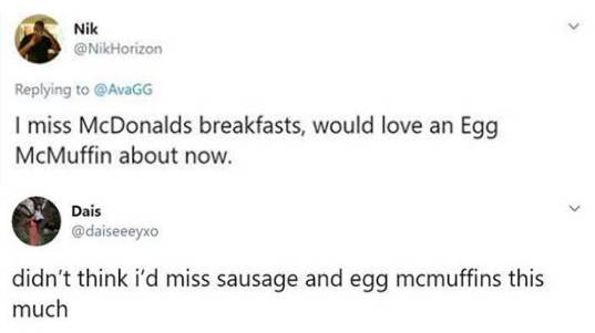 People are craving their McMuffins (Credit: Twitter)