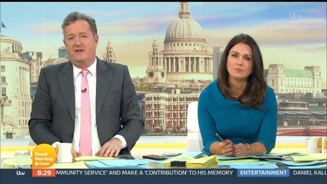 ITV announced Piers Morgan would leave Good Morning Britain immediately on Tuesday evening (Credit: Shutterstock)