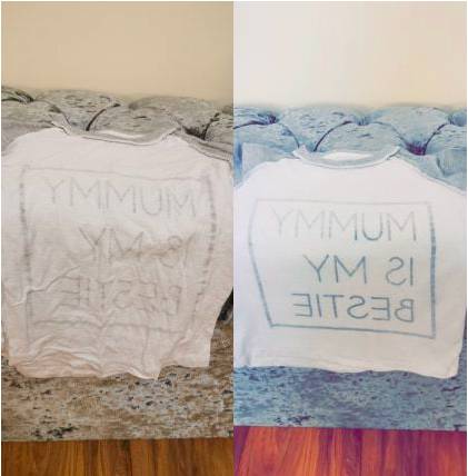 Rachel Furness loved the results when she used it on her baby's clothes (Credit: Facebook/Rachel Furness)