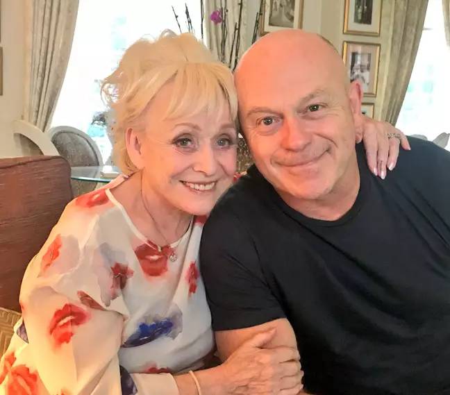 Ross learns how dementia has affected co-star Barbara Windsor (Credit: Ross Kemp Twitter)