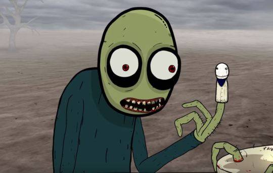 Salad Fingers will be returning on the 30th January. (Credit: YouTube/Salad Fingers)
