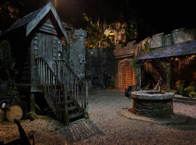 The site is reportedly haunted (Credit: ITV)