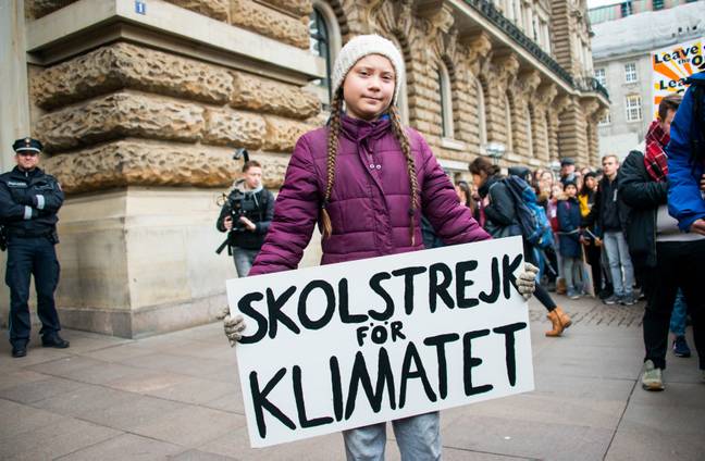 At just 16-years-old, Greta is a climate change activist. Credit: PA Images
