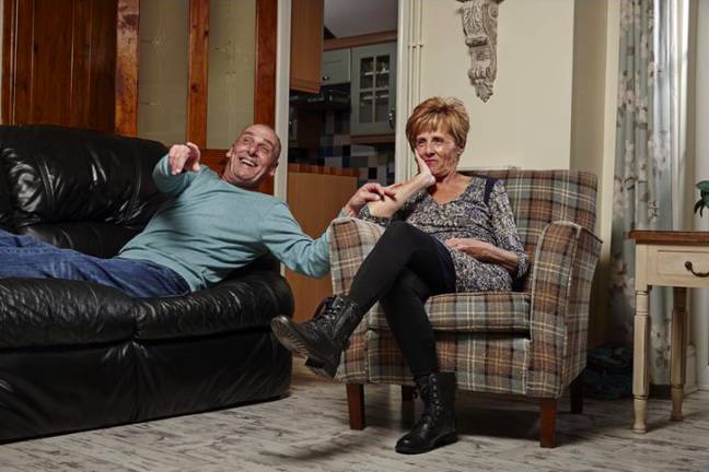 Dave and Shirley have appeared on Gogglebox since 2015 (Credit: Channel 4)