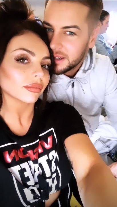 Jesy Nelson and Chris Hughes have been dating since January Credit: Instagram