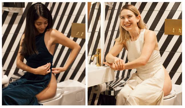 Bathroom top friendly jumpsuits