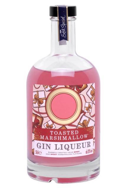 Toasted marshmallow gin liqueur is £10 a bottle and is great with prosecco. Credit: ASDA