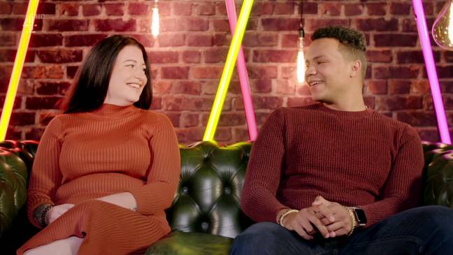 Deanna picked other contestant Lewis for a date (Credit: Channel 4)