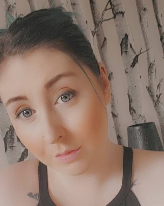 Grace has been suffering with endometriosis since she was 16 (Credit: Caters News)