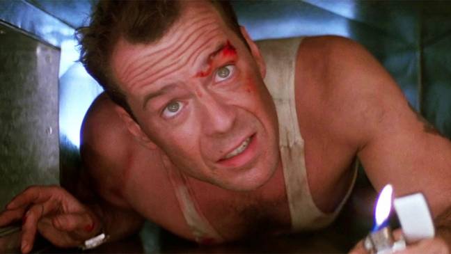 Bruce Willis stars as John McClane in the 1988 classic (Credit: 20th Century Fox)