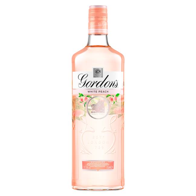 The White Peach gin is £13 a bottle in Asda (Credit: Facebook)