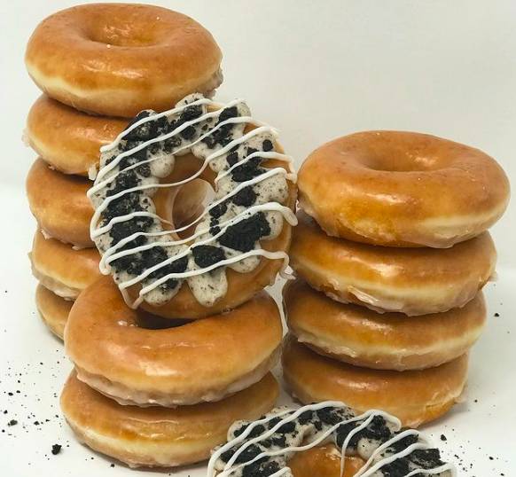 Free doughnuts are limited to one per customer, per day (Credit: Krispy Kreme)