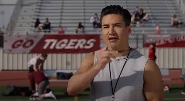 The teaser trailer sees AC Slater (Mario Lopez) return as Bayside's gym teacher (Credit: NBC)