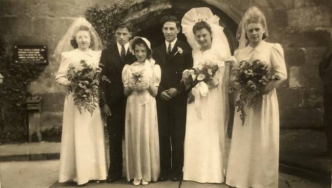The first wed there in 1944. Credit: SWNS