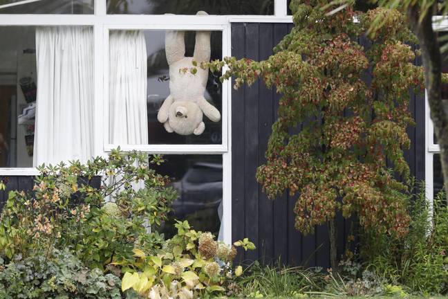 The simple premise is to display stuffed toys on a ledge or a window sill so that children can count them (Credit: PA Images)