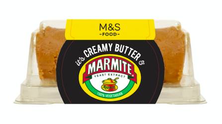 Marmite butter has also arrived in M&amp;S (Credit: M&amp;S)