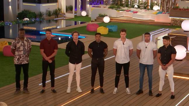 One of these lads could be voted off tonight (Credit: ITV)