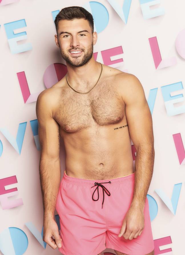 Liam Reardon Love Island (Credit: ITV)