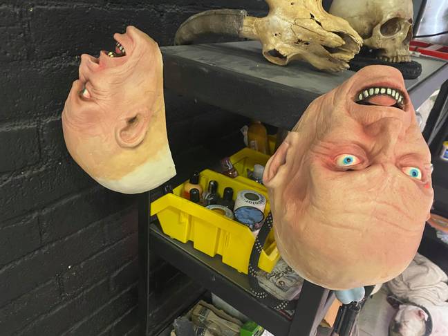 The masks are already sold out (Credit: Kennedy News &amp; Media) 