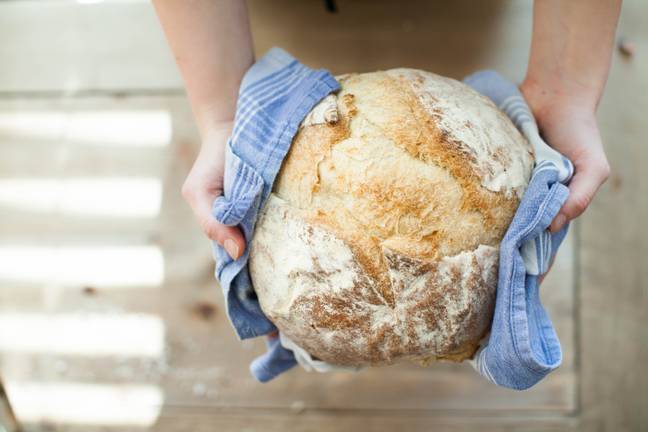 You can also dab your bread with a tea towel (Credit: Pexels) 