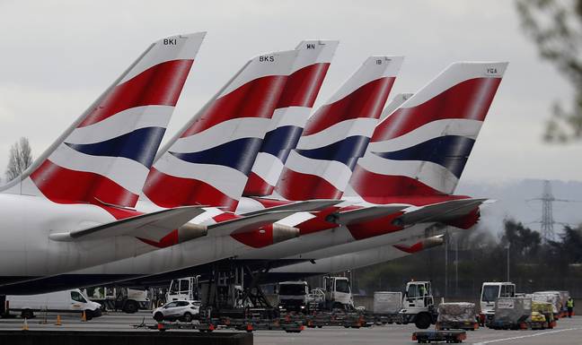 The majority of British Airways flights have been cancelled (Credit: PA)