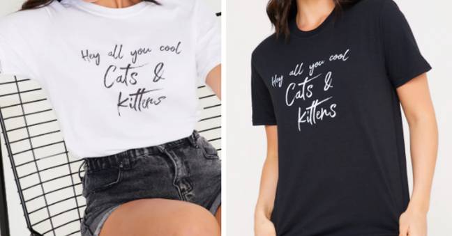 Theres a t-shirt with Carole Baskin's favourite saying (Credit: In The Style) 