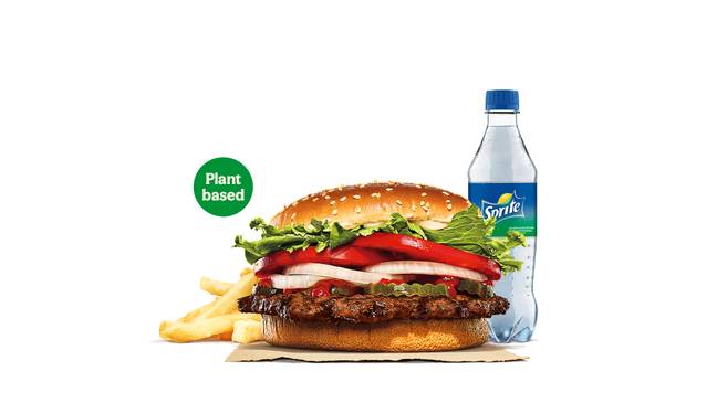 The plant based Whopper (Credit: Burger King)