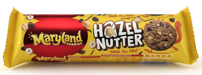 Hazelnutter is available in Asda from 22nd March for one month, and Tesco from 22nd April (Credit: Maryland)