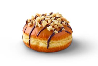 The millionaire's doughnut is joining the Christmas menu (Credit: McDonald's)