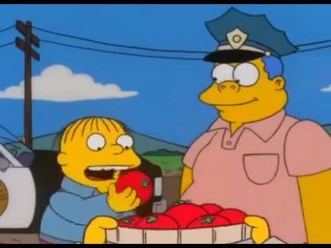 Chief Wiggum and Ralph share a lot of personality traits (Credit: Fox)