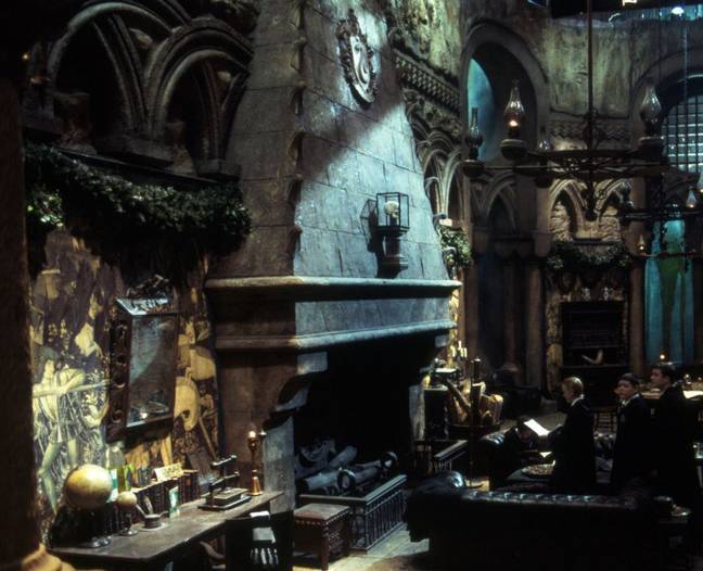 Fans can now visit the Slytherin common room for the first time ever (Credit: Warner Bros)