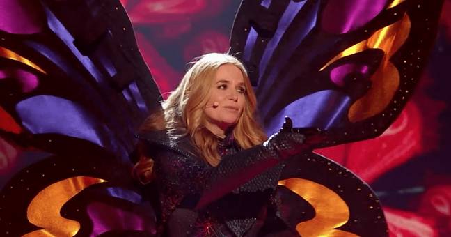 Patsy Palmer was the first celeb unveiled (Credit: ITV)